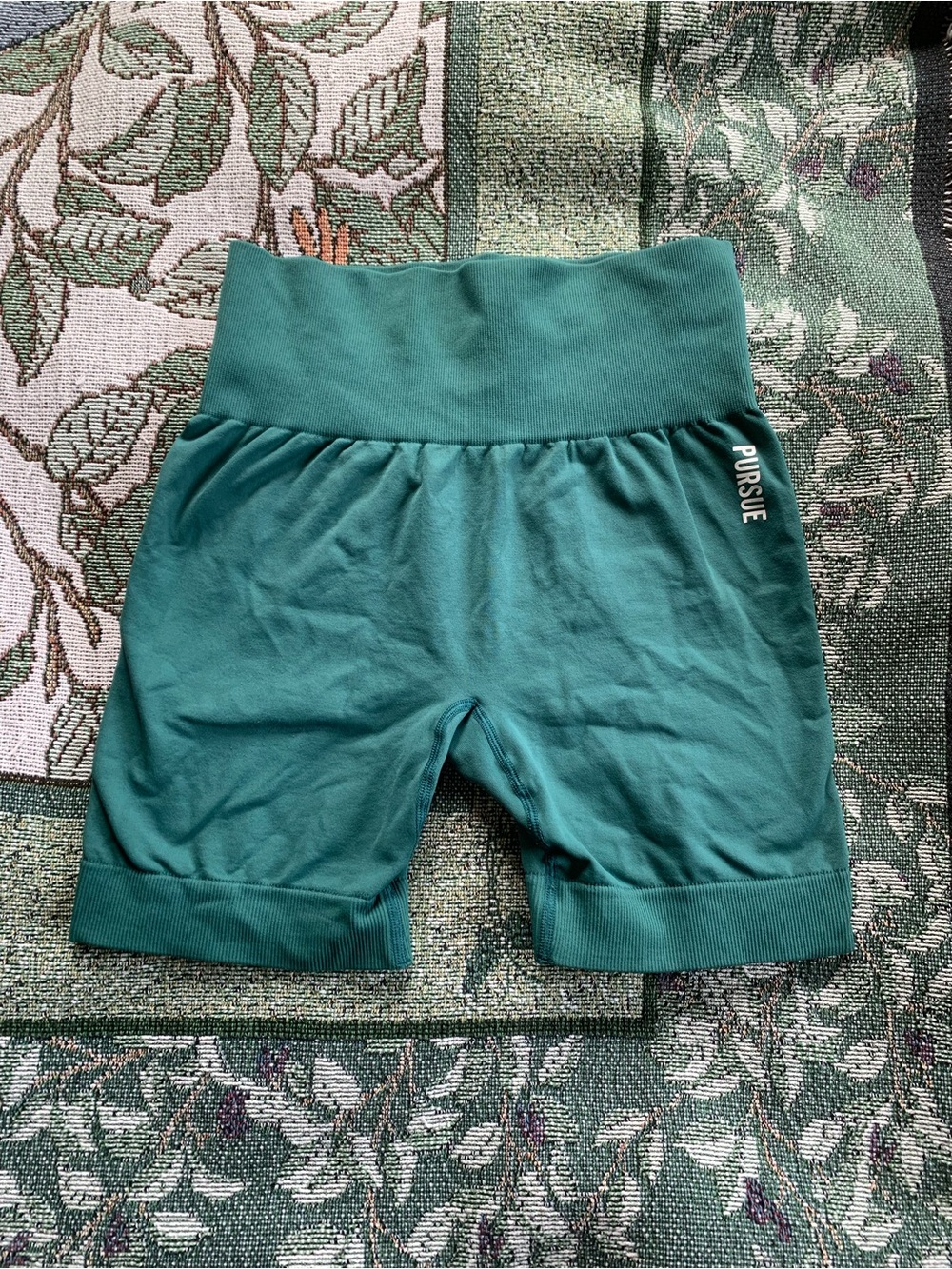 Pursue move gym shorts in teal